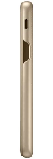 Samsung Galaxy J6 (2018) Wallet Cover Goud afbeelding 13