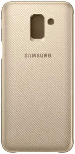 Samsung Galaxy J6 (2018) Wallet Cover Goud afbeelding 15