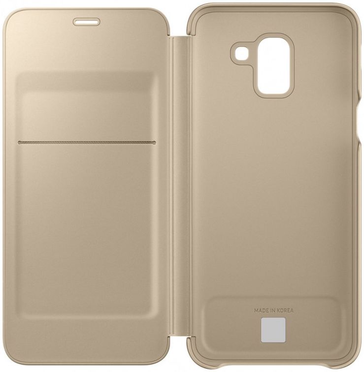 Samsung Galaxy J6 (2018) Wallet Cover Goud afbeelding 16