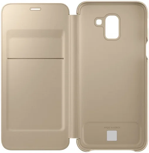 Samsung Galaxy J6 (2018) Wallet Cover Goud afbeelding 16
