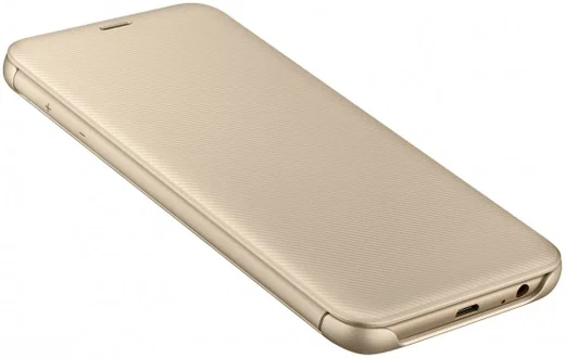 Samsung Galaxy J6 (2018) Wallet Cover Goud afbeelding 5
