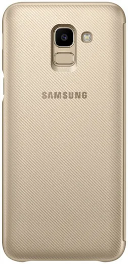Samsung Galaxy J6 (2018) Wallet Cover Goud afbeelding 8
