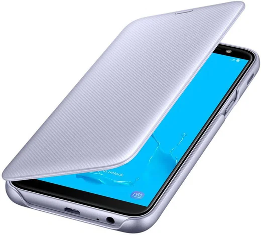 Samsung Galaxy J6 (2018) Wallet Cover Violet afbeelding 2