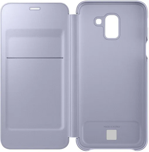 Samsung Galaxy J6 (2018) Wallet Cover Violet afbeelding 5