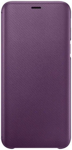 Samsung Galaxy J6 (2018) Wallet Cover Paars afbeelding 4