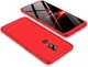 OnePlus 6 Hoesje Dunne Hard Plastic Back Cover Matte Rood afbeelding 1