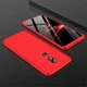 OnePlus 6 Hoesje Dunne Hard Plastic Back Cover Matte Rood afbeelding 2