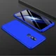 OnePlus 6 Matte Back Cover Blauw afbeelding 3