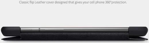 Nillkin Qin Series Flip Hoesje OnePlus 6 Zwart afbeelding 10