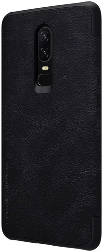Nillkin Qin Series Flip Hoesje OnePlus 6 Zwart afbeelding 6