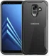Samsung Galaxy A6 Hybride Transparant Hoesje Zwart afbeelding 2