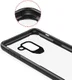 Samsung Galaxy A6 Plus Hybride Transparant Hoesje Rood afbeelding 3