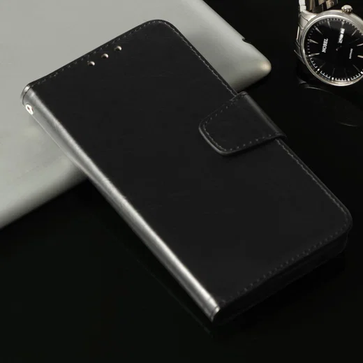 Nokia 6 (2018) Luxe Portemonnee Hoesje Zwart afbeelding 8