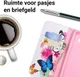 Samsung Galaxy A6 Portemonnee Hoesje met Vlinders Print afbeelding 3