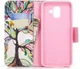 Samsung Galaxy A6 Portemonnee Hoesje met Boom Print afbeelding 6