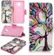 Samsung Galaxy A6 Portemonnee Hoesje met Boom Print afbeelding 12