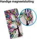 Samsung Galaxy A6 Portemonnee Hoesje met Boom Print afbeelding 2