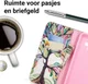 Samsung Galaxy A6 Portemonnee Hoesje met Boom Print afbeelding 3