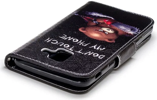 Samsung Galaxy A6 Portemonnee Hoesje met Teddy Print afbeelding 12
