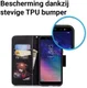 Samsung Galaxy A6 Portemonnee Hoesje met Teddy Print afbeelding 4
