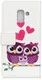 Samsung Galaxy A6 Portemonnee Hoesje met Uil Print afbeelding 9