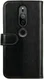 Rosso Element Sony Xperia XZ2 Premium Hoesje Book Cover Zwart afbeelding 2