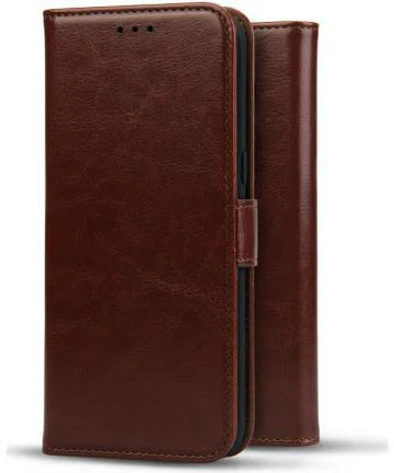Rosso Element Sony Xperia XZ2 Premium Hoesje Book Cover Bruin afbeelding 2