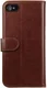 Rosso Element Apple iPhone 4 / 4S Hoesje Book Cover Bruin afbeelding 2