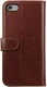 Rosso Element Apple iPhone 6 Plus / 6S Plus Hoesje Book Cover Bruin afbeelding 2