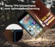 Rosso Element Apple iPhone 6 Plus / 6S Plus Hoesje Book Cover Bruin afbeelding 6