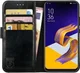 Rosso Element Asus ZenFone 5Z / 5 Hoesje Book Cover Zwart afbeelding 1