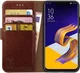 Rosso Element Asus ZenFone 5Z / 5 Hoesje Book Cover Bruin afbeelding 1