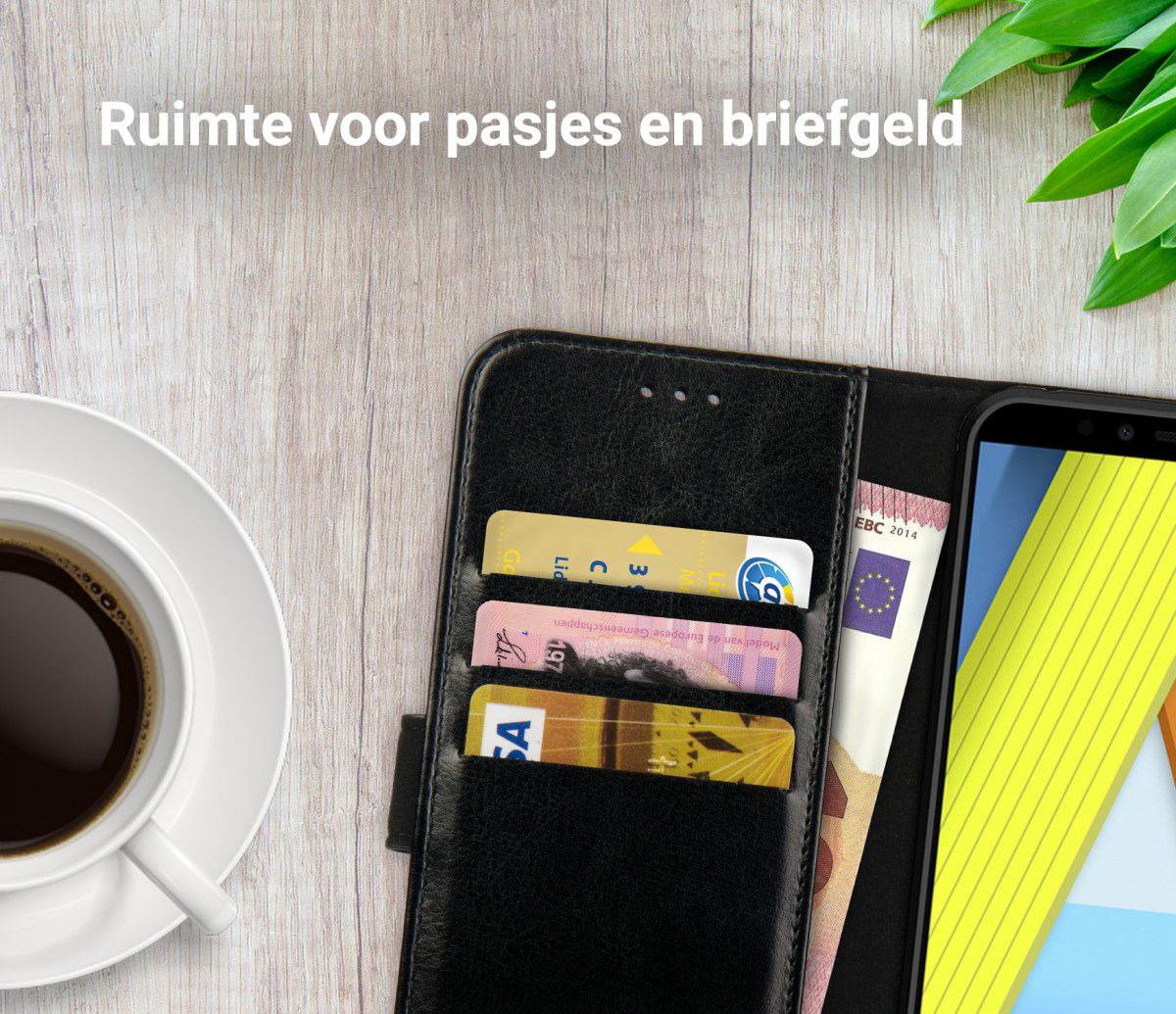 Rosso Element Honor 7A Hoesje Book Cover Zwart afbeelding 9