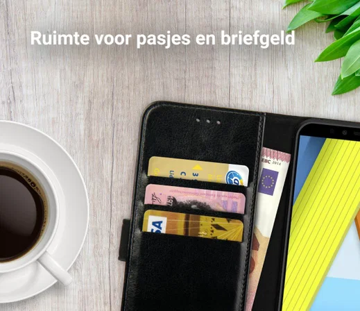 Rosso Element Honor 7A Hoesje Book Cover Zwart afbeelding 9
