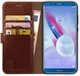 Rosso Element Honor 9 Lite Hoesje Book Cover Bruin afbeelding 1