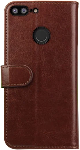 Rosso Element Honor 9 Lite Hoesje Book Cover Bruin afbeelding 4