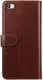 Rosso Element Huawei P8 Lite Hoesje Book Cover Bruin afbeelding 5