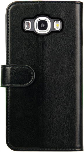 Rosso Element Samsung Galaxy J7 2016 Hoesje Book Cover Zwart afbeelding 2