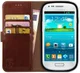 Rosso Element Samsung Galaxy S3 Mini Hoesje Book Cover Bruin afbeelding 1