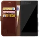 Rosso Element Sony Xperia XZ Hoesje Book Cover Bruin afbeelding 1