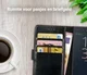 Rosso Element Sony Xperia XZ Premium Hoesje Book Cover Zwart afbeelding 8