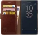 Rosso Element Sony Xperia XZ Premium Hoesje Book Cover Bruin afbeelding 1