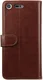 Rosso Element Sony Xperia XZ Premium Hoesje Book Cover Bruin afbeelding 5