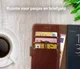 Rosso Element Sony Xperia XZ Premium Hoesje Book Cover Bruin afbeelding 9