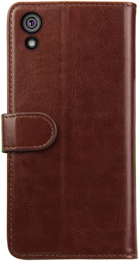 Rosso Element Sony Xperia XA1 Hoesje Book Cover Bruin afbeelding 4