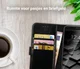 Rosso Element LG G6 Hoesje Book Cover Zwart afbeelding 9