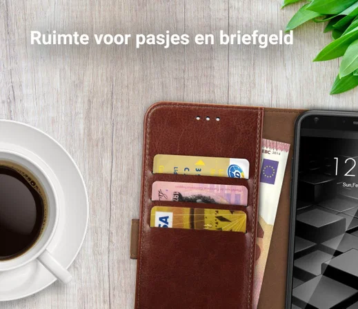 Rosso Element LG G6 Hoesje Book Cover Bruin afbeelding 8