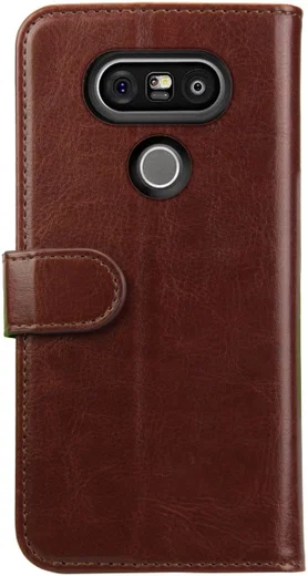 Rosso Element LG G5 Hoesje Book Cover Bruin afbeelding 5