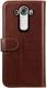 Rosso Element LG G4 Hoesje Book Cover Bruin afbeelding 5