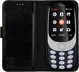 Rosso Element Nokia 3310 (2017) Hoesje Book Cover Zwart afbeelding 1